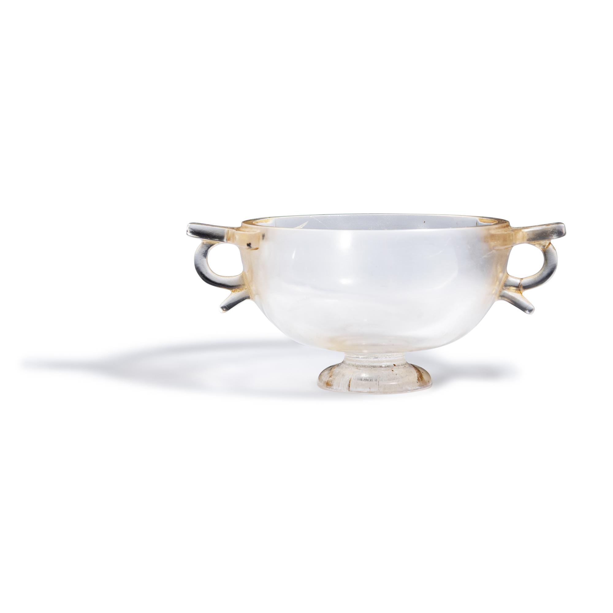 A Greek Rock Crystal Skyphos