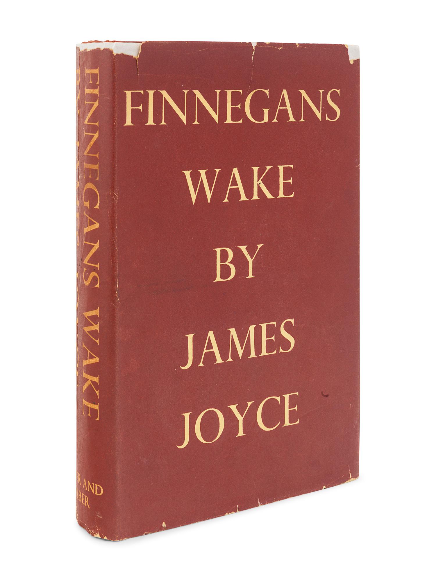 JOYCE, James (1882-1941). Finnegans Wake . London: Faber and Faber, 1939.