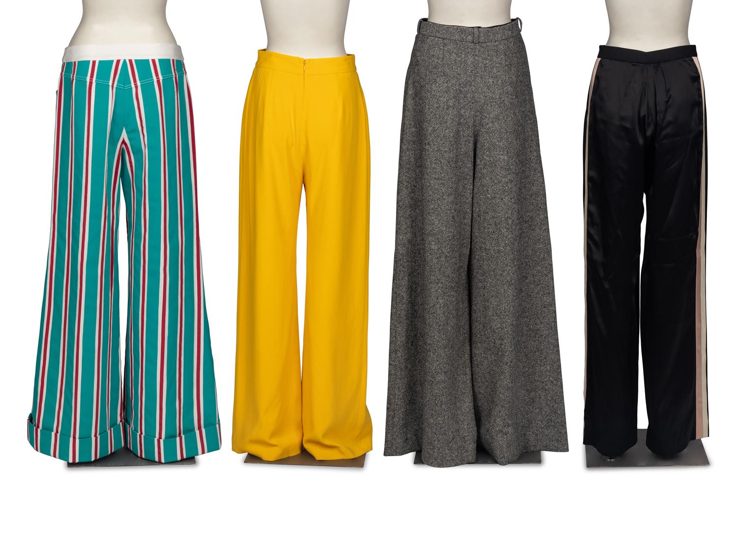 Four Pairs of Designer Pants, Brandon Maxwell and Lanvin