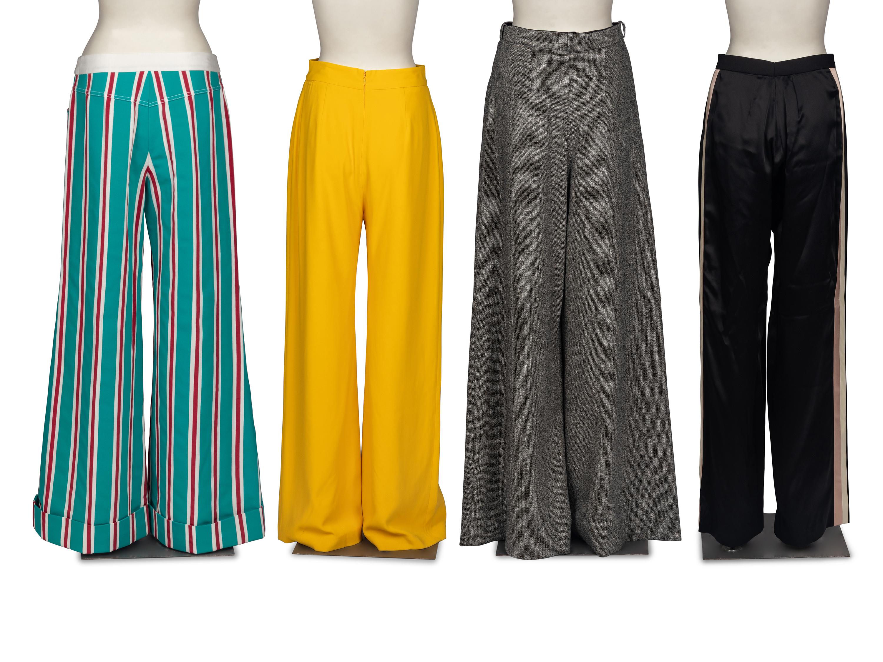 Four Pairs of Designer Pants, Brandon Maxwell and Lanvin