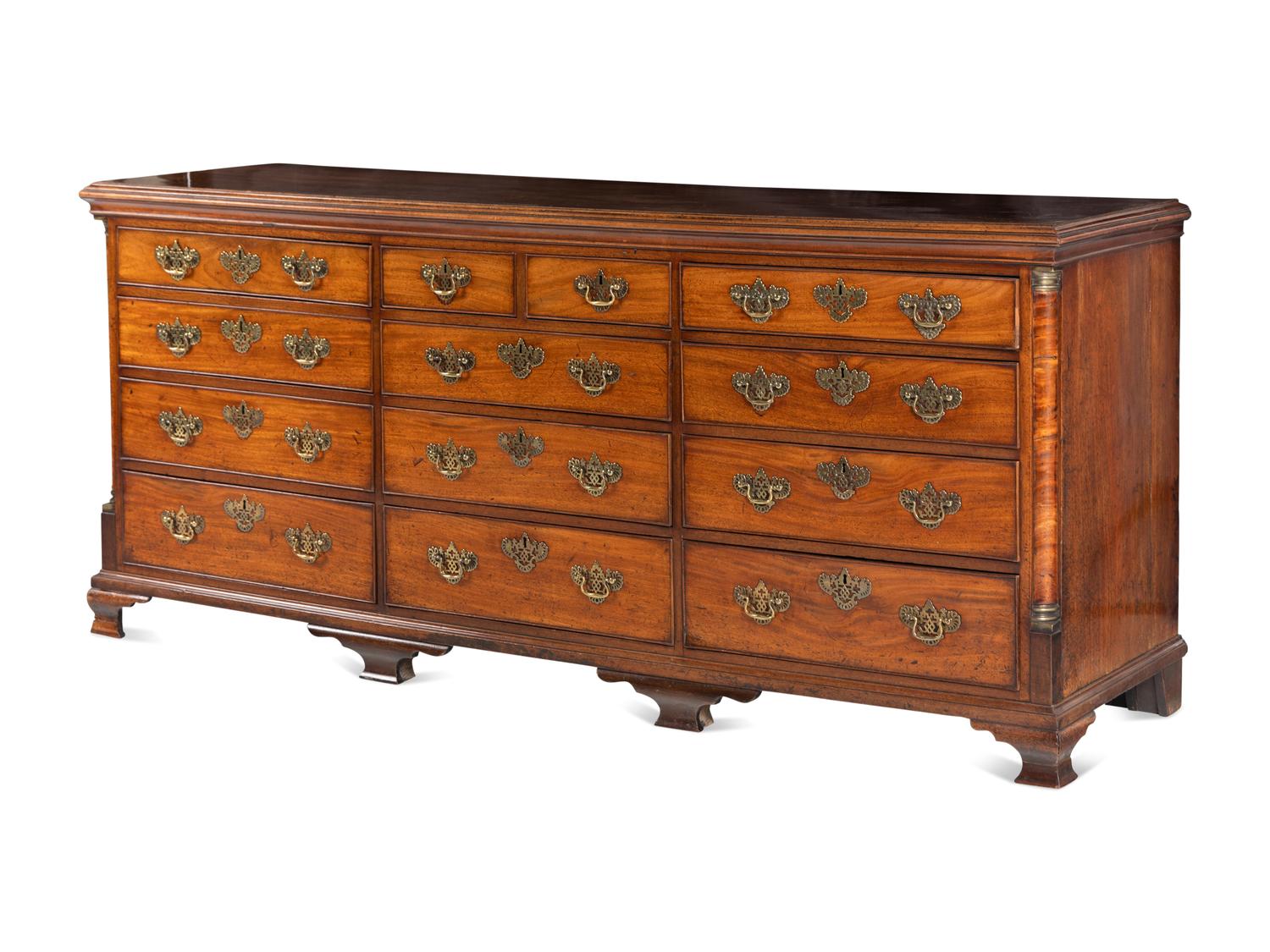 A George III Mahogany Side Cabinet