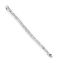 EMERALD CUT DIAMOND LINE BRACELET