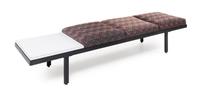 George Nelson & Associates, HERMAN MILLER, 1960s, Steel Frame bench