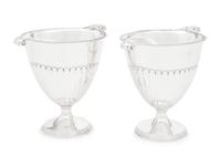 A Pair of English Silver Loving Cups