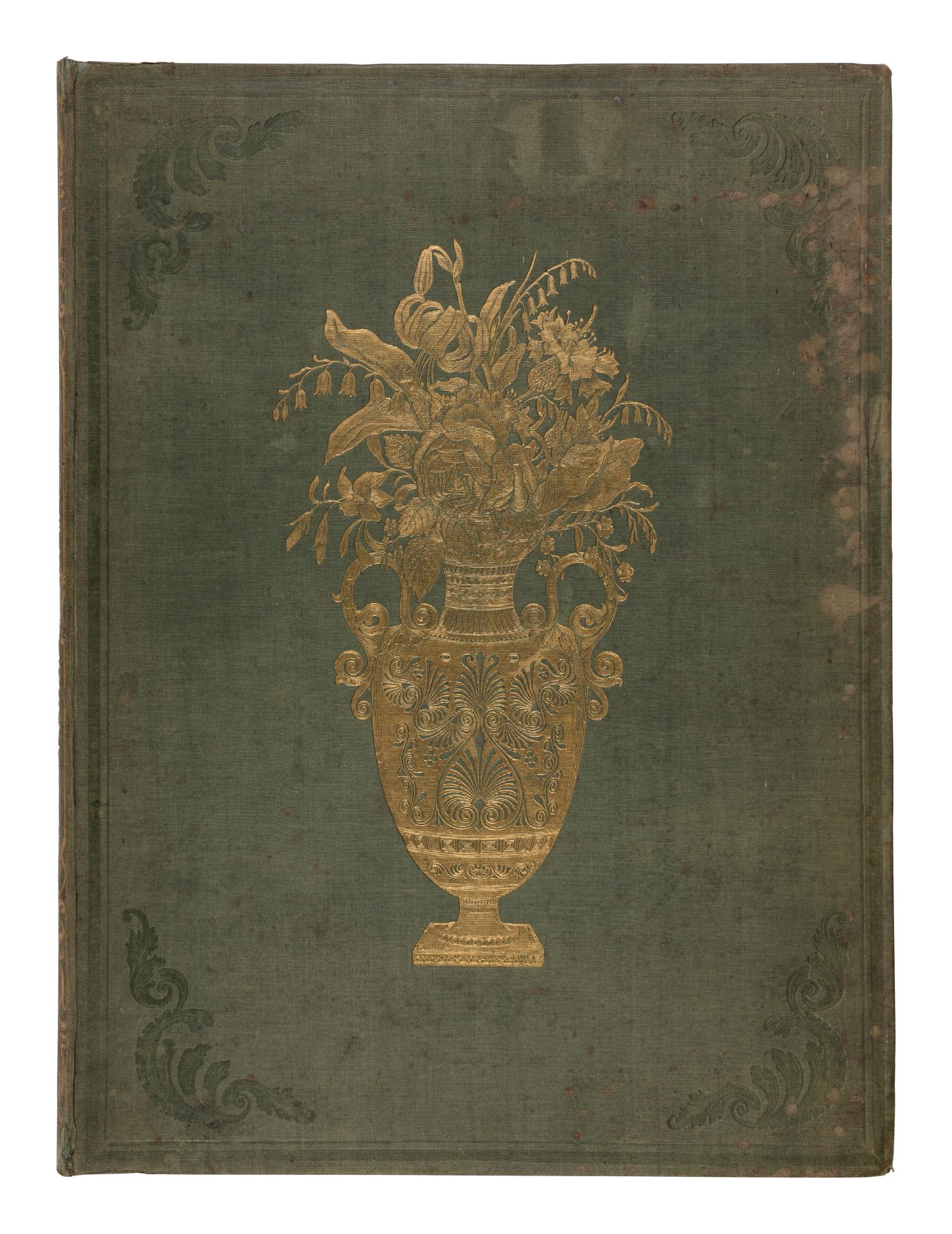 [NATURAL HISTORY]. ANDREWS, James and Louisa Anne TWAMLEY. Flora's Gems: or, The Treasures of the Parterre . London: Charles Tilt, n.d. [before 1837].