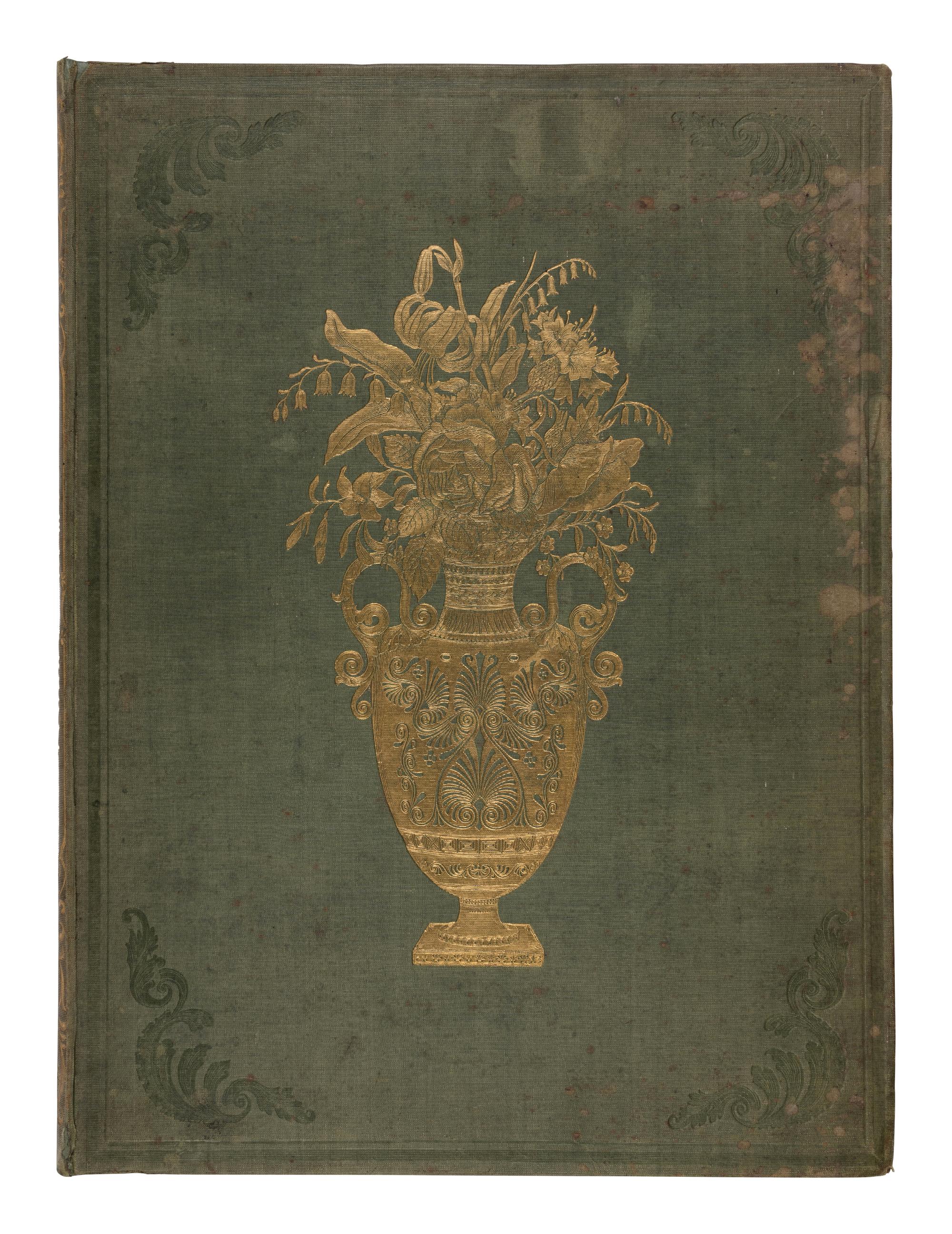 [NATURAL HISTORY]. ANDREWS, James and Louisa Anne TWAMLEY. Flora's Gems: or, The Treasures of the Parterre . London: Charles Tilt, n.d. [before 1837].