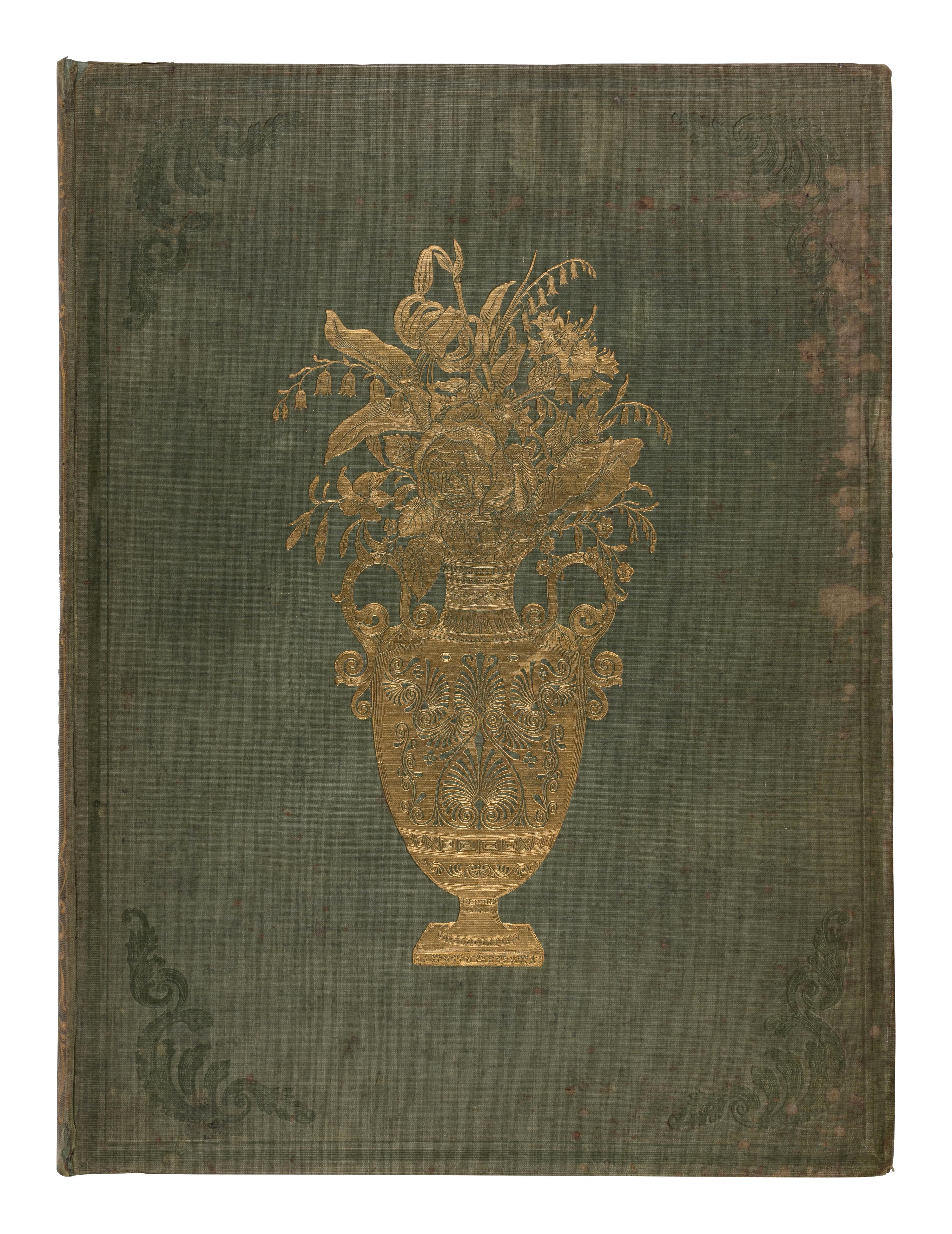 [NATURAL HISTORY]. ANDREWS, James and Louisa Anne TWAMLEY. Flora's Gems: or, The Treasures of the Parterre . London: Charles Tilt, n.d. [before 1837].