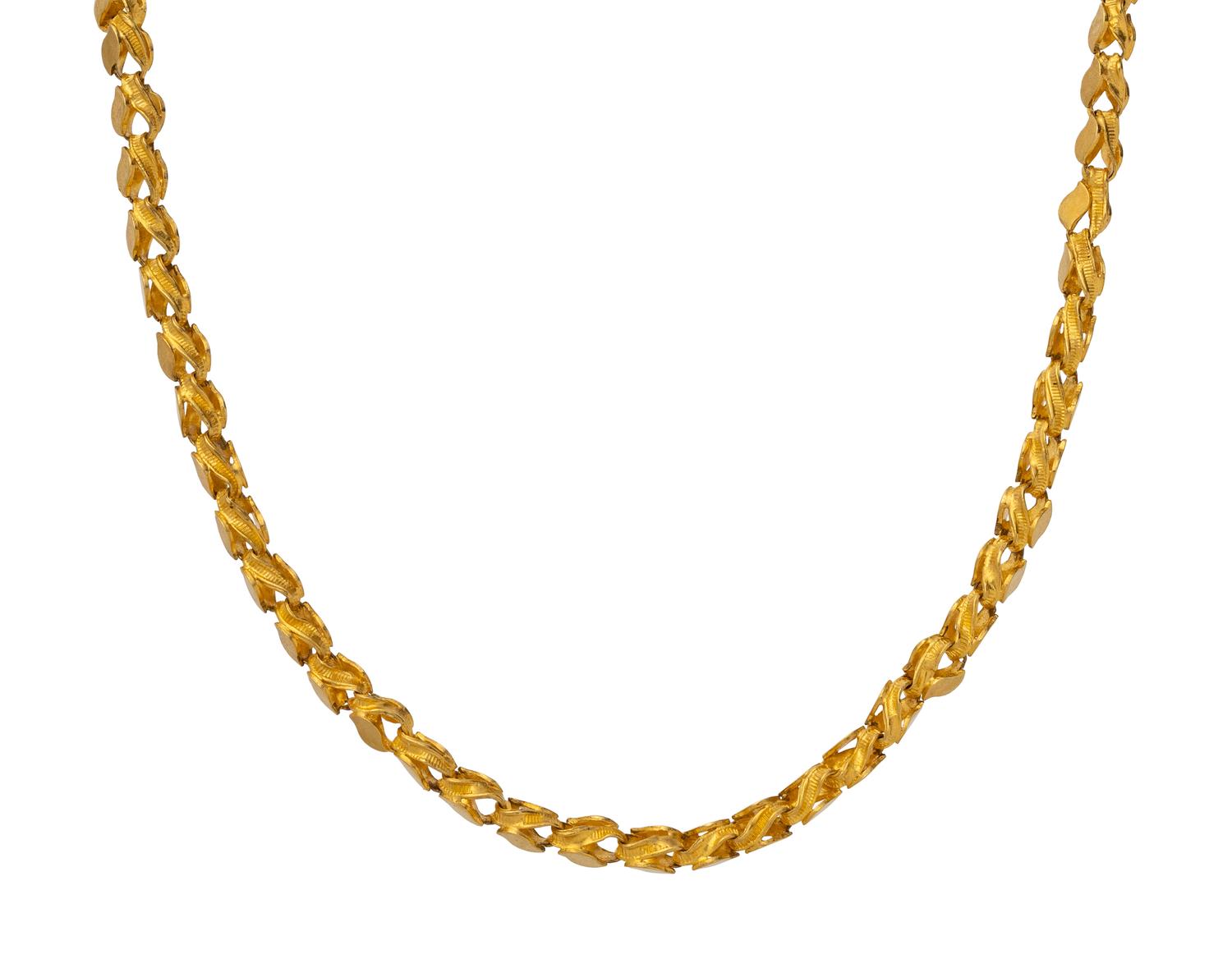 HIGH KARAT GOLD NECKLACE
