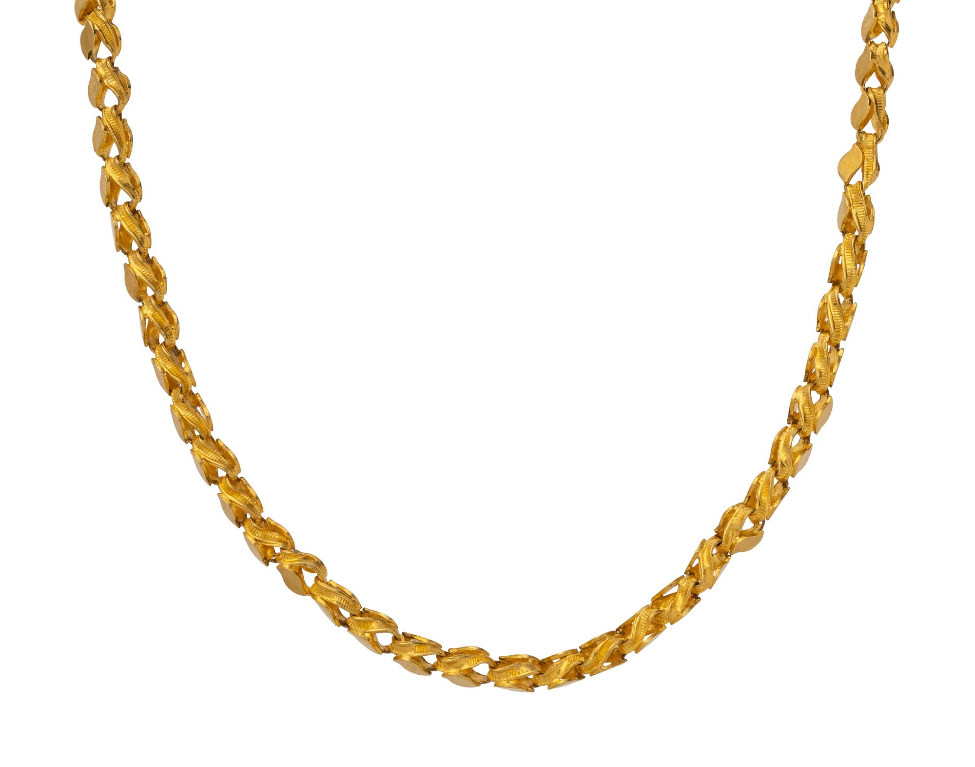 HIGH KARAT GOLD NECKLACE