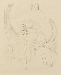 Henri de Toulouse-Lautrec, (French, 1864-1901), Coquelin Aine (from Portraits d'Acteurs et d'Actrices, Treize Lithographies), 1898