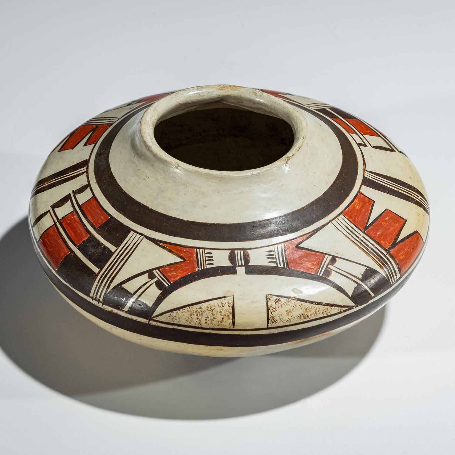 Hopi Pottery Jar, with Fred Harvey Sticker
