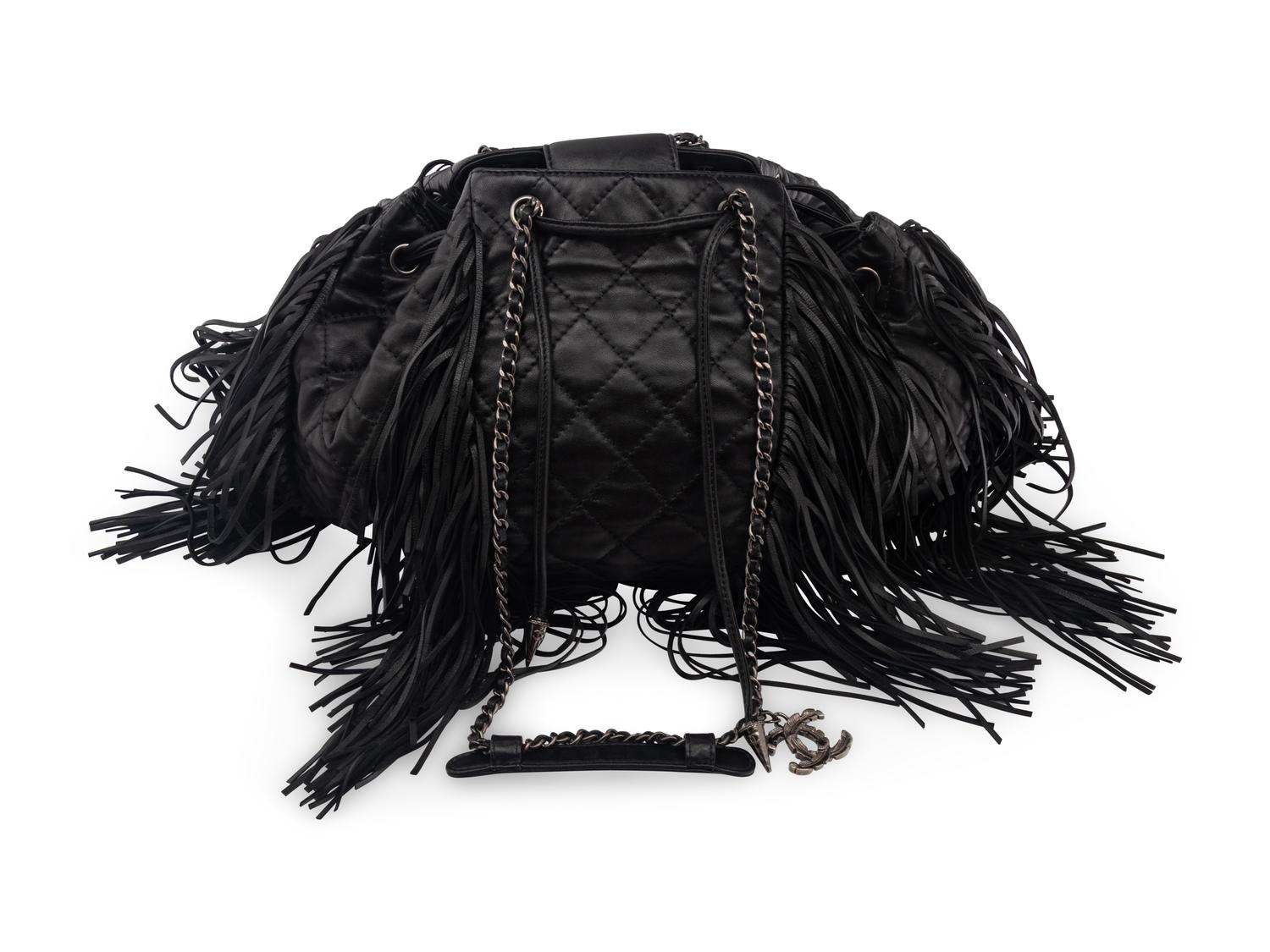 CHANEL SAC CORDON FRINGE BAG