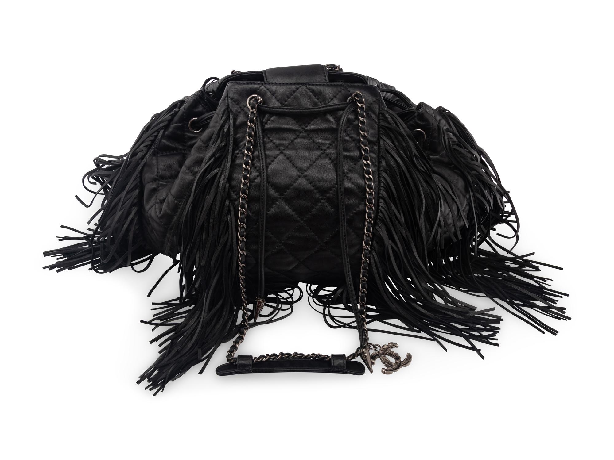 CHANEL SAC CORDON FRINGE BAG