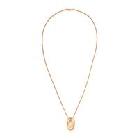 Diamond and Yellow Gold Pendant Necklace