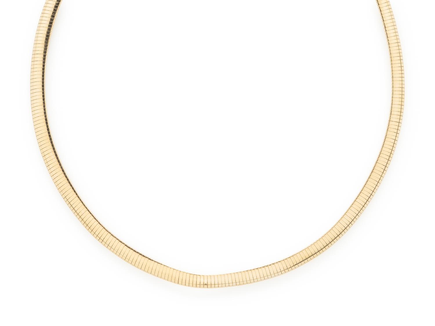 YELLOW GOLD NECKLACE