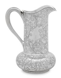 An American Silver Water Pitcher
