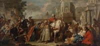 After Jean Francois Troy (French, 1679-1752) — The Triumph of Mordecai