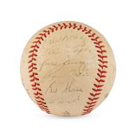 A 1962 New York Yankees Team Signed Autograph Baseball (Beckett Authentication Services Letter of Authenticity)