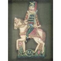 Four English Framed Wax Figures