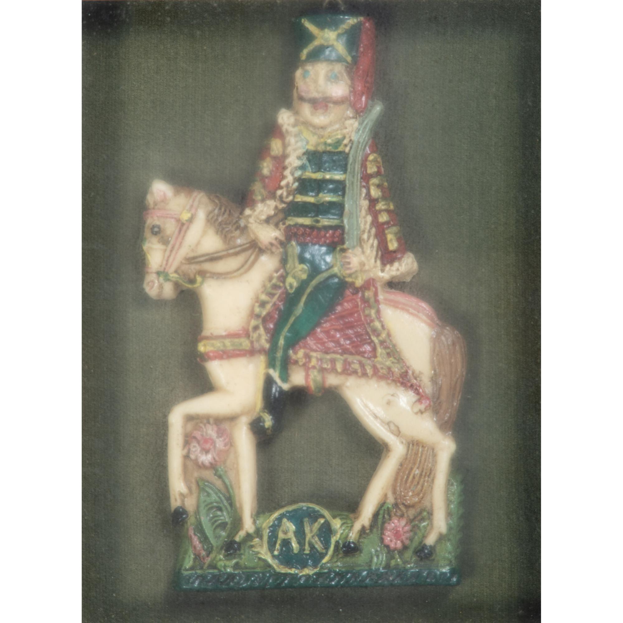 Four English Framed Wax Figures