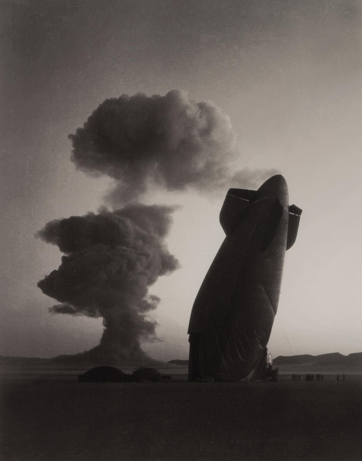 [OPERATION PLUMBBOB]. 5 photographs from the Operation Plumbbob atomic tests. 1957, printed 2009.