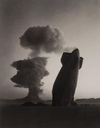 [OPERATION PLUMBBOB]. 5 photographs from the Operation Plumbbob atomic tests. 1957, printed 2009.
