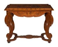 A Dutch Marquetry Center Table