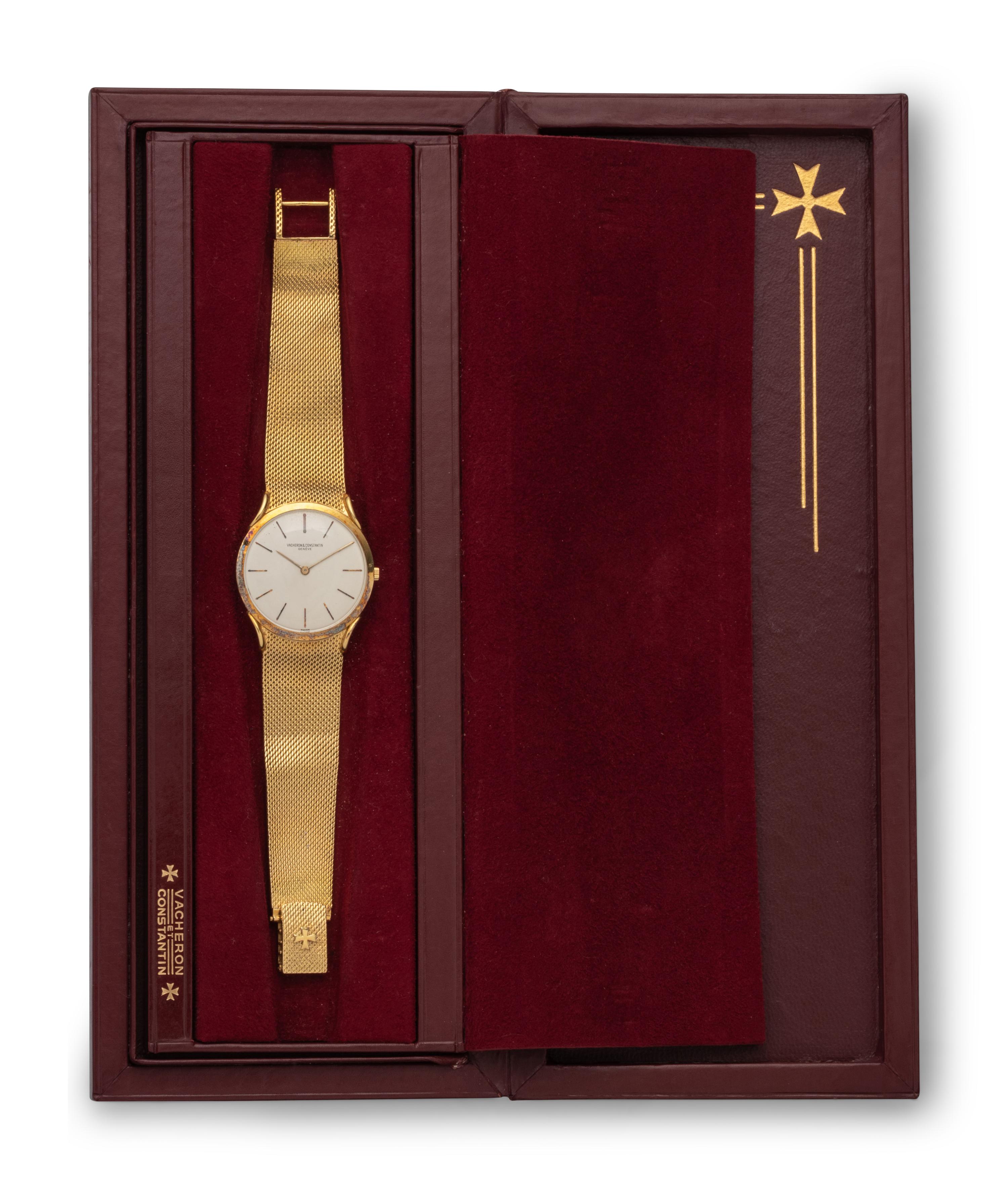 VACHERON & CONSTANTIN, 18K YELLOW GOLD WATCH