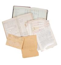 [MANHATTAN PROJECT]. An extensive archive including original laboratory notebooks, typed laboratory reports and drafts, and typed communications relating to the research activities in Princeton's Frick Laboratories of the Princeton Analytical Group under the direction of Professor Nathaniel H. Furman for the Manhattan Project, ca 1942-1946.