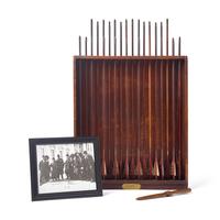 A Group of Twenty-Eight Arrows and Wooden Baton from the White House Under the Theodore Roosevelt Administration
