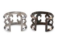 Navajo Arts and Crafts Guild Sandcast Cuff Bracelets