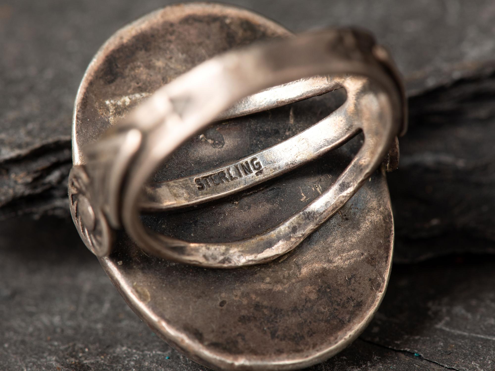 Navajo and Southwestern-style Silver and Turquoise Rings