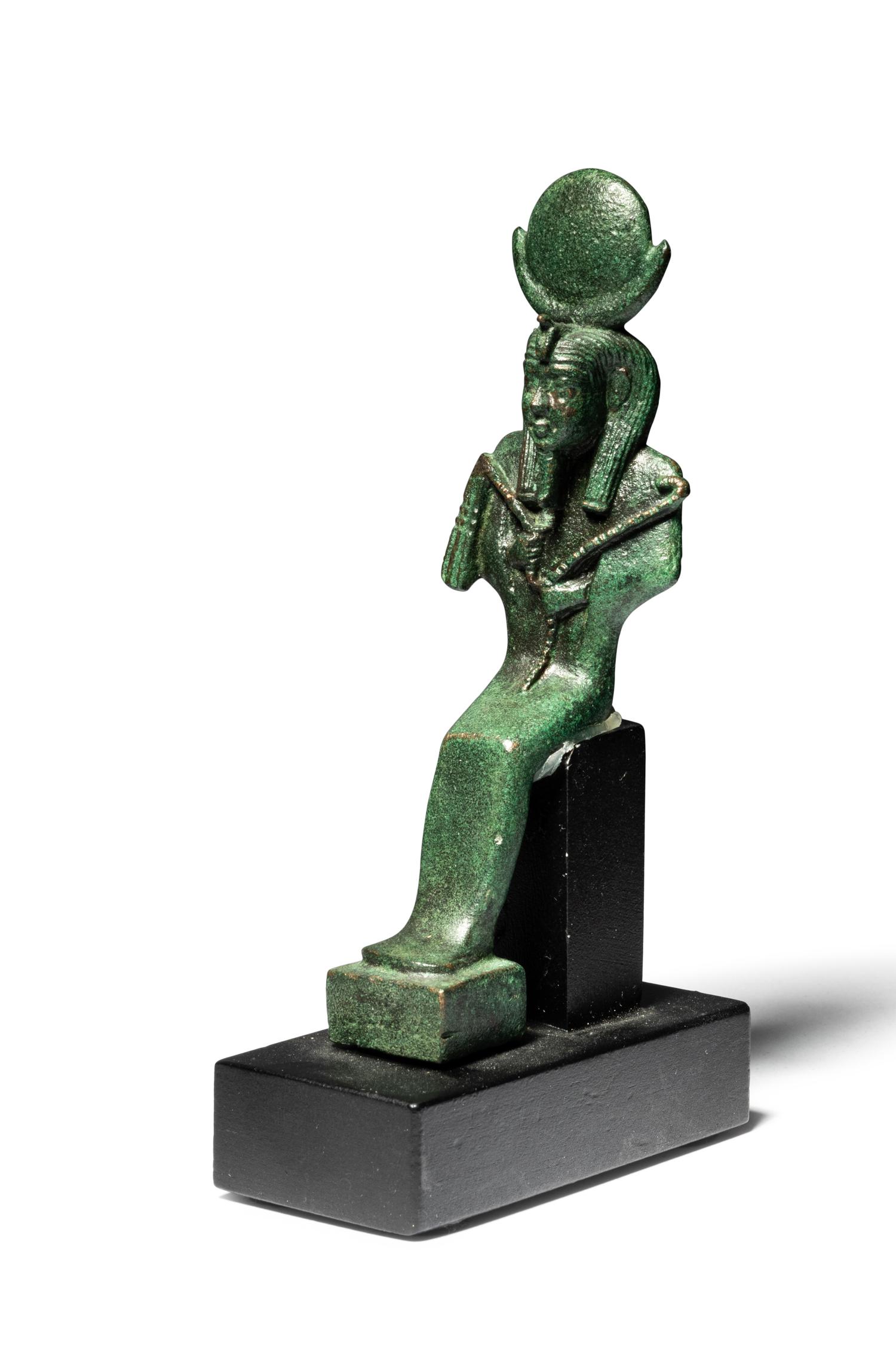 An Egyptian Bronze Osiris-Iah