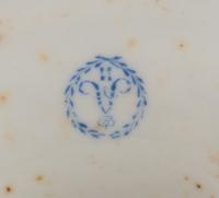 A Russian Porcelain Tazza from the Everyday Service of Grand Duke Alexander Alexandrovich