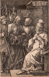 Christ before Caiaphas ( from The Passion )