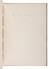 [FINE PRESS -- DOVES PRESS & BINDERY]. SHAKESPEARE, William (1564-1616). The Tragicall Historie of Hamlet Prince of Denmarke . Hammersmith: The Doves Press, 1909.