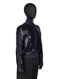 Chanel Zip-Front Sequin Jacket, Cruise 2008