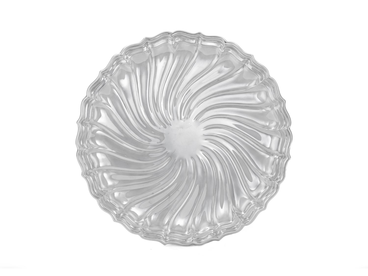An American Silver Dish