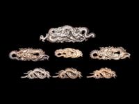 22 Mixed Metal Menuki and A Set of Menuki, Fuchi and Gashira
