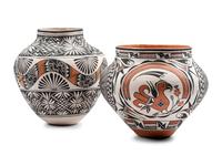 Polychrome Pottery Jars