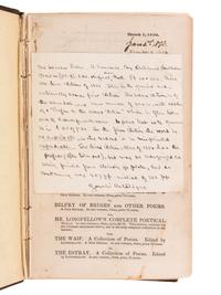 HAWTHORNE, Nathaniel (1804-1864). The Scarlet Letter, A Romance . Boston: Ticknor, Reed, and Fields, 1850.