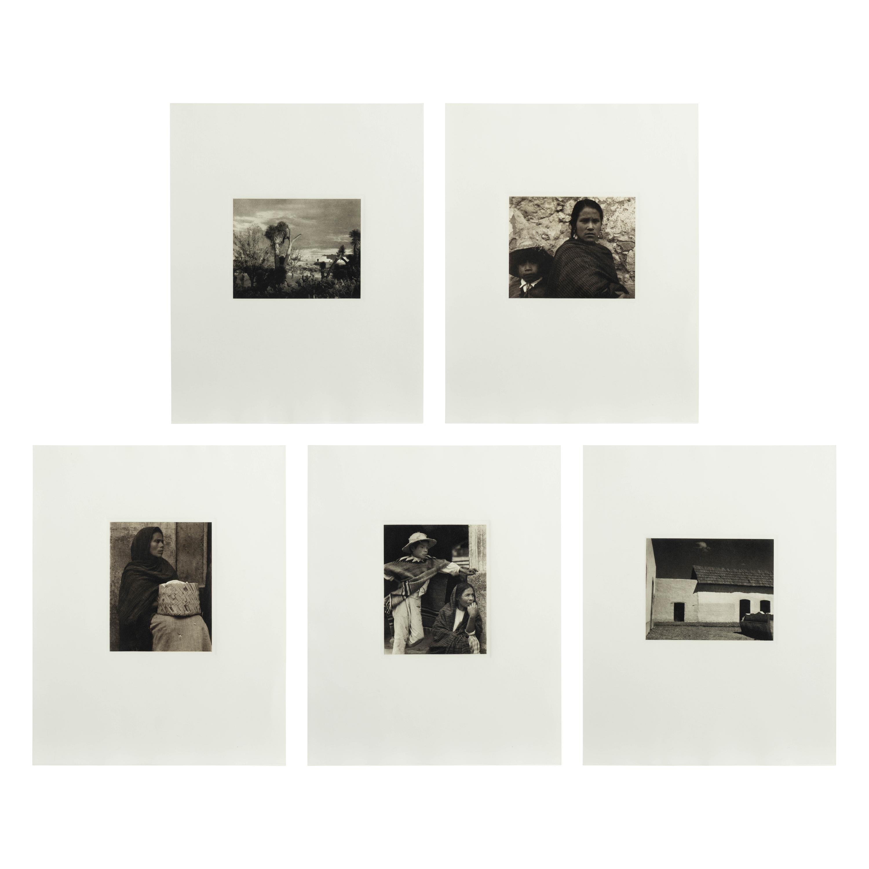 Paul Strand (American, 1890–1976) — Five Works from The Mexican Portfolio , 1967 (with portfolio case)