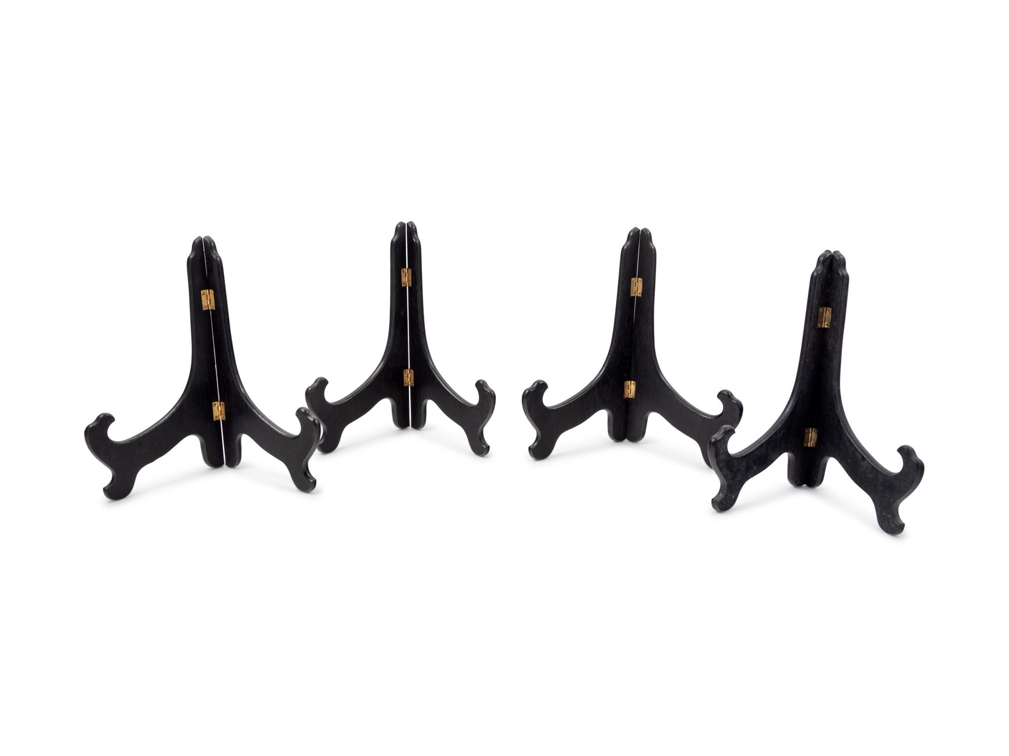 Twenty Chinese Hardwood Stands
