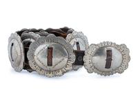 A Navajo Silver Concha