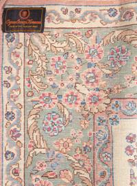 Two Kirman Wool Rugs