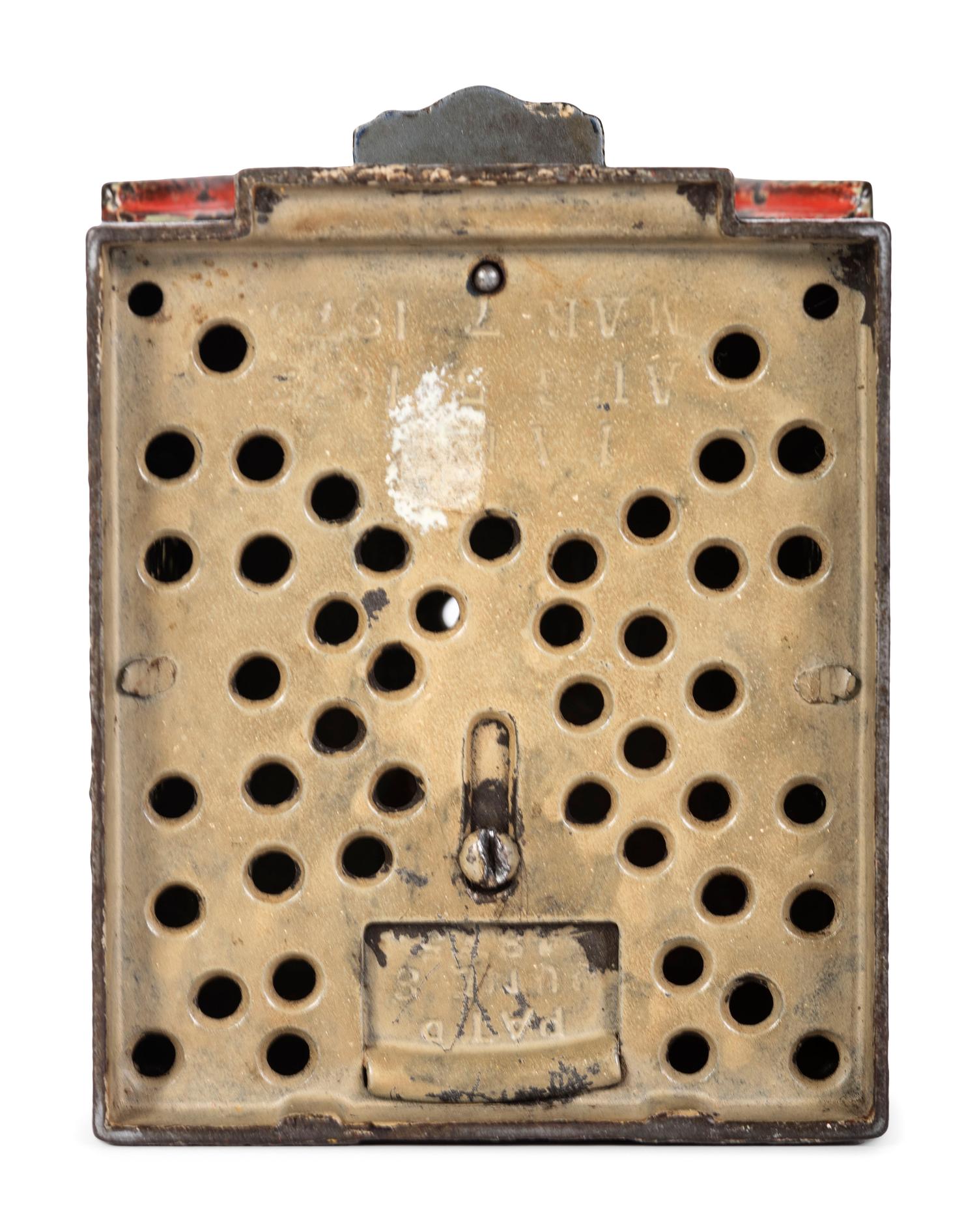A J. and E. Stevens 'Magic' Cast Iron Mechanical Bank