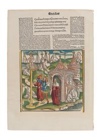 [BOOK ILLUSTRATION -- WOODCUTS]. -- [VERGILIUS MARO, Publius. Opera . Strassburg: Johannes Grüninger, 1502.]