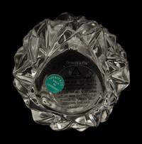 A Group of Tiffany and Co. Glass Table Articles