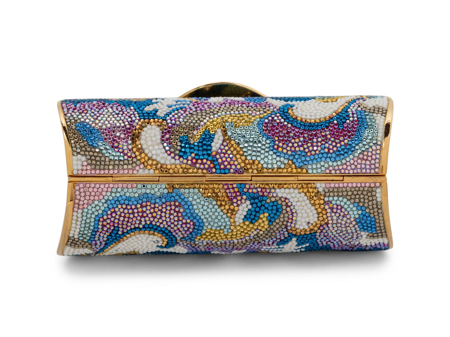 Judith Leiber Floral Minaudière