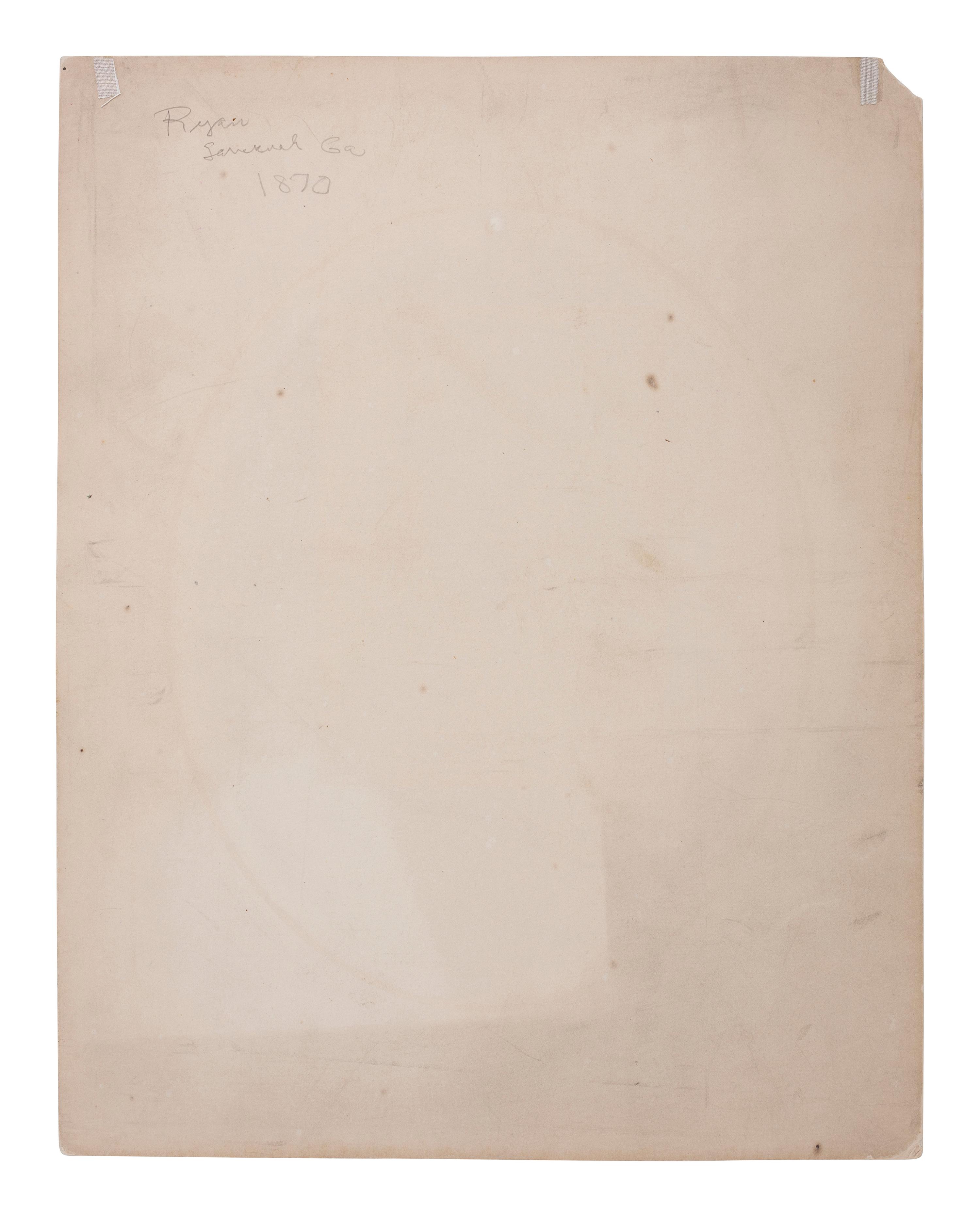 [Civil War] Ryan, D.J. Post-War Photograph of Confederate Generals Lee and Johnston